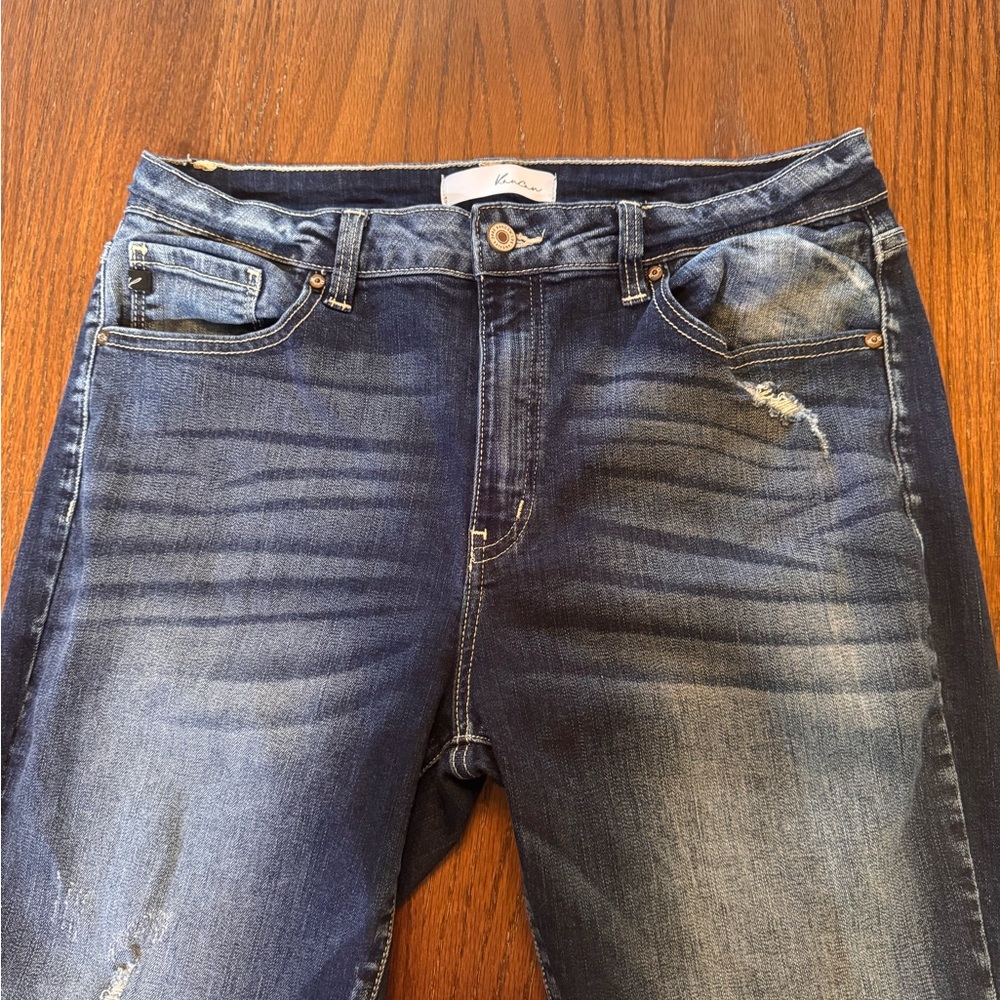 Women’s Distressed KanCan Blue Jeans
